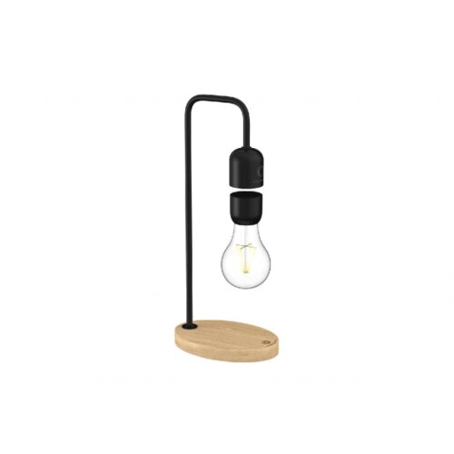DesignNest levitating lampa eu, drvena, stona, usb - c, crna DH0296WD/LEVLAP Cene