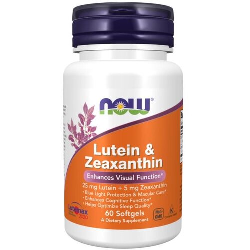 Now Foods Lutein in Zeaksantin NOW (60 mehkih kapsul) Cene