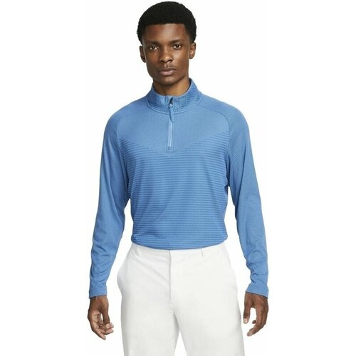 Nike Dri-Fit ADV Vapor Mens Half-Zip Top Dark Marina Blue/Dutch Blue/Black M Slike