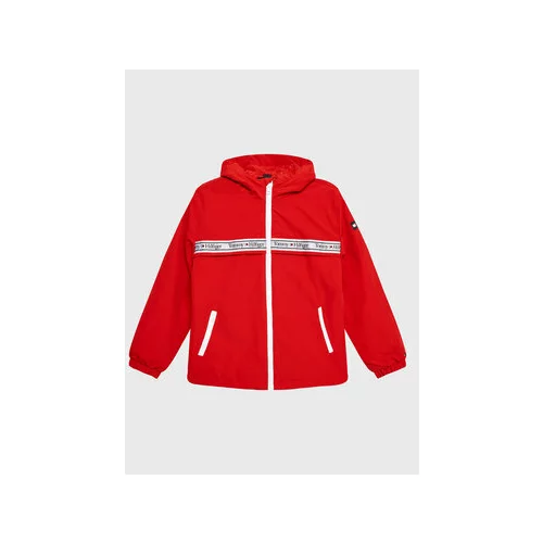 Tommy Hilfiger Prehodna jakna Hero KS0KS00360 D Rdeča Regular Fit