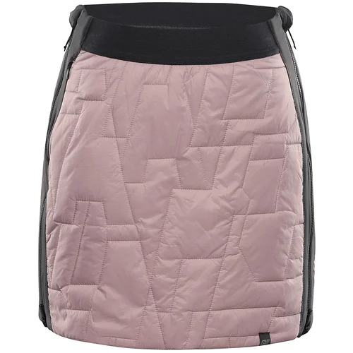 Alpine pro Women's ultralight skirt with impregnation LOLLA pale mauve