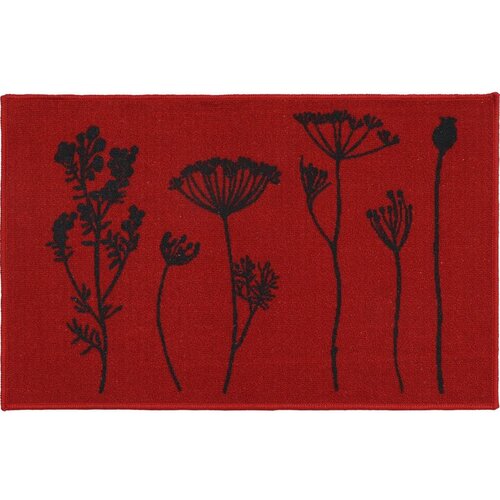 Luance kuhinjski tepih Herbier 50x80 cm, poliamid, crveni Cene