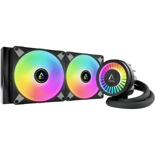 Arctic Liquid Freezer III 280 A-RGB BBlack, Multi Compatible AIOCPU Water Cooler, 1851, 1700, AM4, AM5 Slike