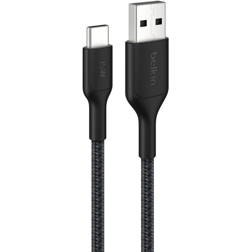Belkin BOOSTCHARGE geflocht.Kab. USB-C /USB-A 2m schw.CAB022HQ2MBK Cijene