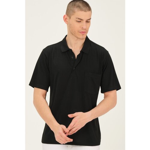 Dewberry T0061 MEN&amp;#039;S T-SHIRT-BLACK Slike