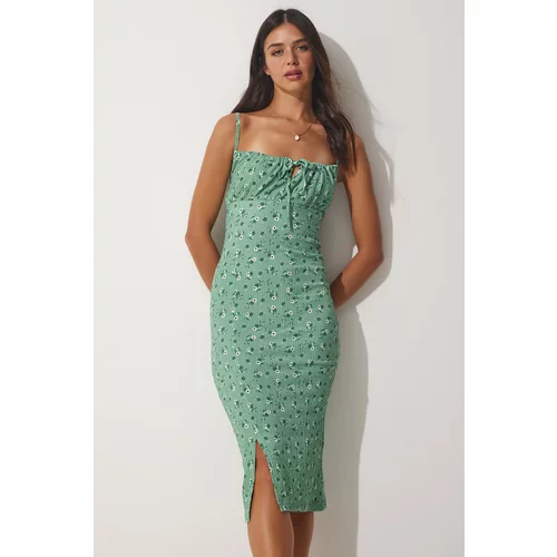 Happiness İstanbul Dress - Green - Bodycon