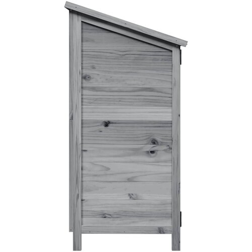  Vrtna &amp;Scaron;upa Siva 106 x 56 x 113,5 cm Konstruirano drvo Slike