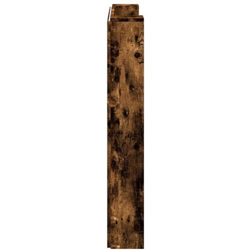  Uzglavlje S LED lampica Dimljeni hrast 120 x 16 5 x 103 5 cm Slike