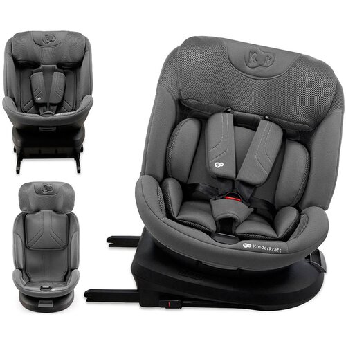 Kinderkraft autosjedalica XPEDITION 3 i-Size 0-36 kg (40-150 cm) 360, Grey Cijene