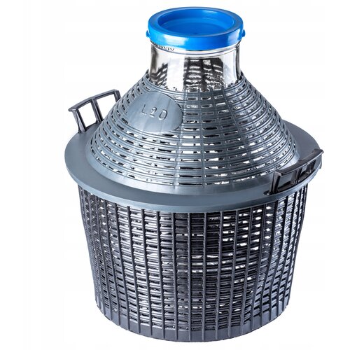 KADAX Ženska steklenica Balloon 34L za vino, likerje v košarici, steklenica Galon za vino s pokrovčkom, (5000354965) Cene