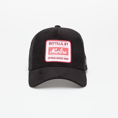 New Era CORD PATCH TRUCKER Crna Slike