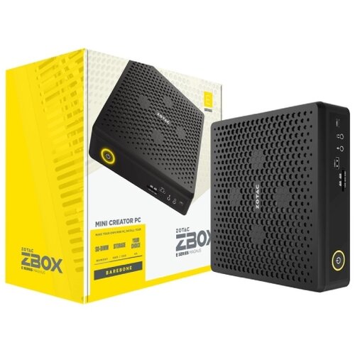 Zotac MAGNUS EN072070S Barebone Intel Core i7-10750H 2 x DDR4 6 Gbps Mini PC Cene