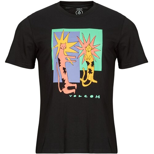 Volcom Majice s kratkimi rokavi LONGO CATS BSC SST Črna Cene