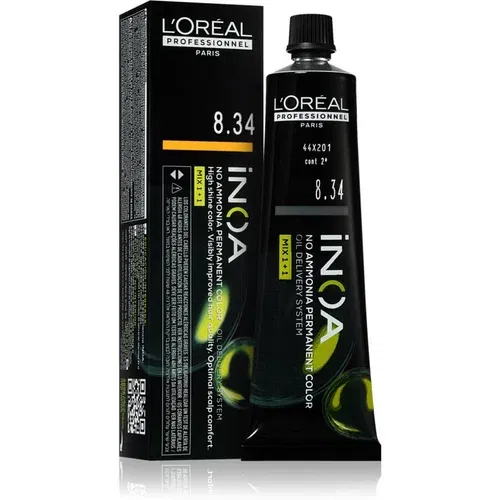 L´Oréal Paris Inoa trajna boja za kosu bez amonijaka nijansa 8.34 60 ml