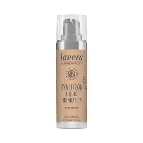 Lavera Hyaluron Liquid Foundation - 03 Warm Nude