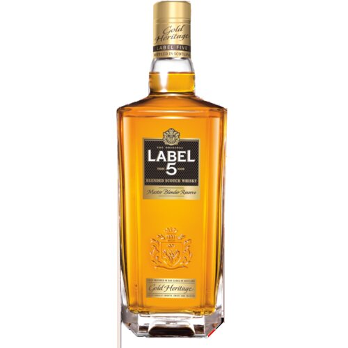 Label 5 Viski Gold Heritage, 750ml Slike