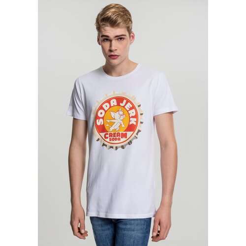 Merchcode Tom & Jerry Soda Tee White Cene