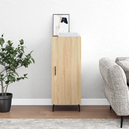 The Living Store Komoda sonoma hrast 34,5x34x90 cm inženirski les - Komoda, (21503385) Slike