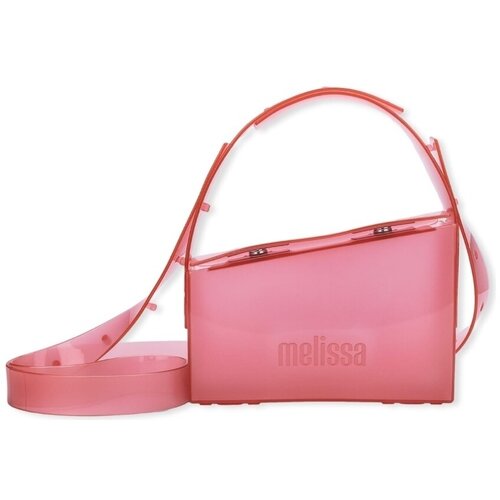 Melissa Denarnice Clear Bag - Clear Pink Rožnata Cene