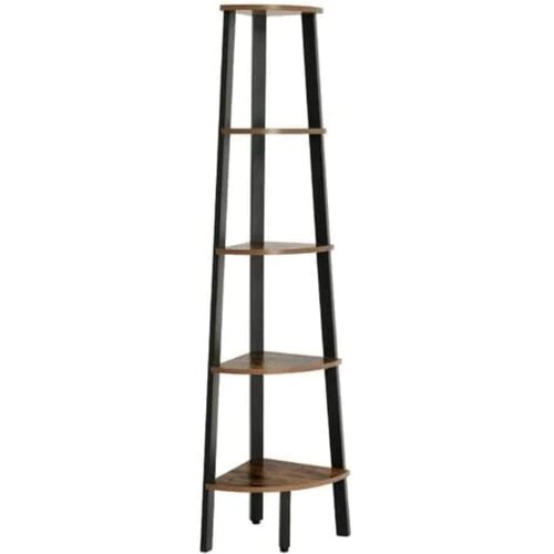 Songmics VASAGLE Kotna knjižna omara 5 nivojev LLS35X, (21238546) Slike