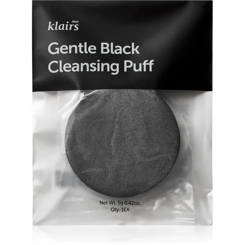 Klairs Gentle Black Cleansing Puff spužvica za čišćenje za lice