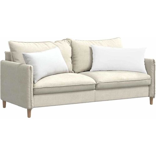  Jastučići za sofu 2 pcs Bijelo 80 x 40 cm tkanina Slike
