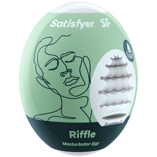 Satisfyer Masturbator Egg Riffle Slike