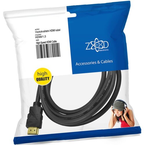  HDMI kabal 1.5 metar verzija 1.4 bulk Slike