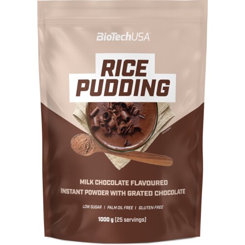 BioTech USA Rice Pudding 1000g - mlečna čokolada Cene