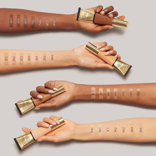 Est&amp;eacute;e Lauder Futurist Hydra Rescue vlažilni tekoči puder SPF 45 odtenek 3W2 Cashew 35 ml Slike