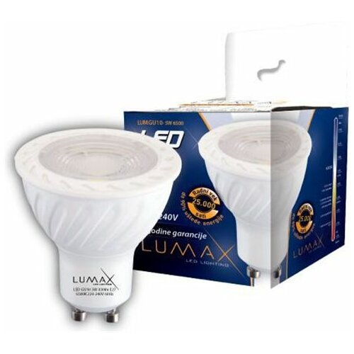 Lumax led sijalica GU10, 5W(30W), LUMGU10, toplo bela 2 Slike