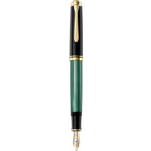 Pelikan nalivno pero Souverän M600, črno-zelen, F konica