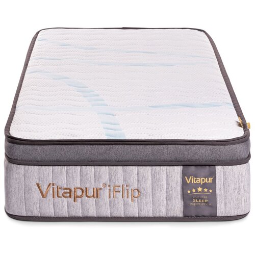 Vitapur Hibridni madrac iFlip white univ 140x200cm Slike