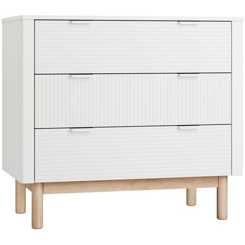Pinio Bijela niska dječja komoda 100x52 cm Miloo &amp;ndash; Slike