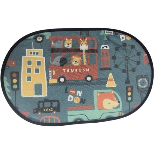Jungle Za&amp;scaron;tita od sunca za prozor u autu Tourism, 31x51 cm, &amp;Scaron;arena Slike