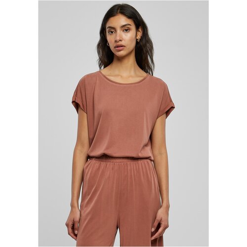 Urban Classics Women's Modal Terracotta T-Shirt with Extended Shoulder Cijene
