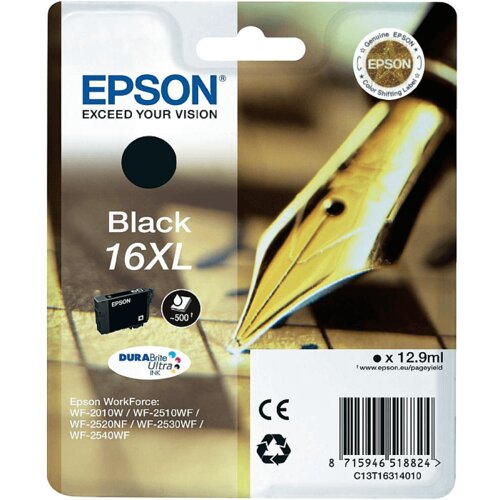 Epson Kartuša 16 XL (C13T16314010) (črna), original Cene
