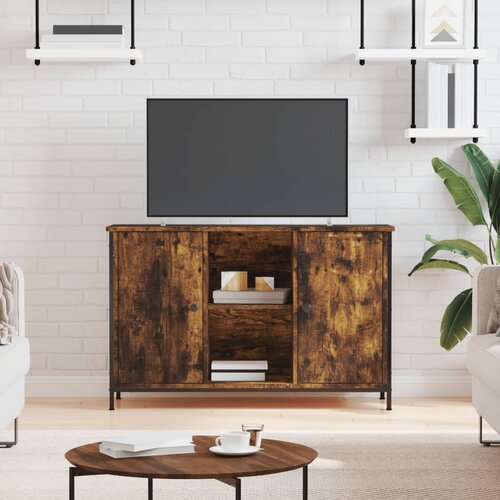 vidaXL TV ormarić boja dimljenog hrasta 100x35x65 cm konstruirano drvo Cene
