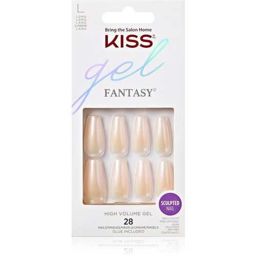 Kiss Gel Fantasy High Volume Gel umetni nohti Hold Me Closer 28 kos Cene