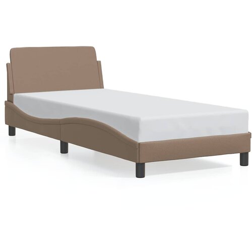  Okvir za krevet Dover cappuccino 80x200 cm umjetna koža Slike