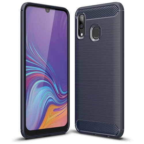  Carbon case fleksibilna maskica za Samsung Galaxy A30 Slike