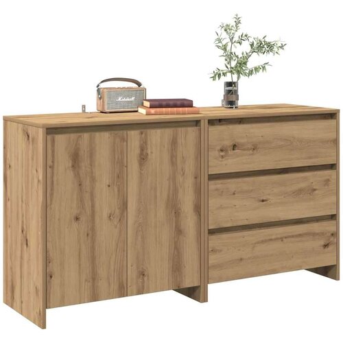  2 kosa Sideboard Artisan Oak Engineered Wood Cene