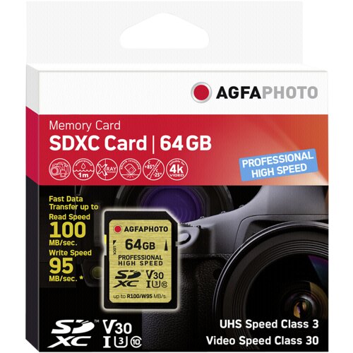 Agfaphoto SDXC UHS I 64GB Professional High Speed Cijene
