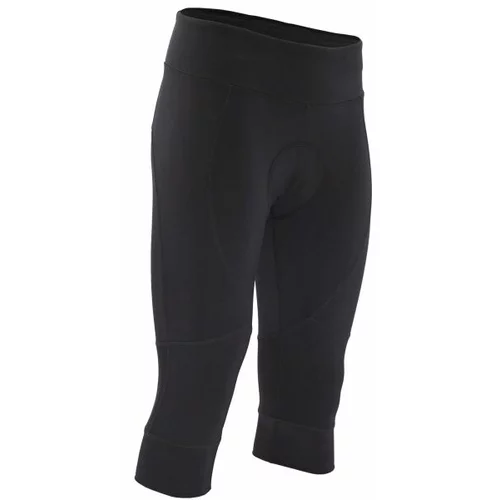 Silvini TINELLA Ženske biciklističke hlače 3/4 s biciklističkom podstavom, crna, veličina