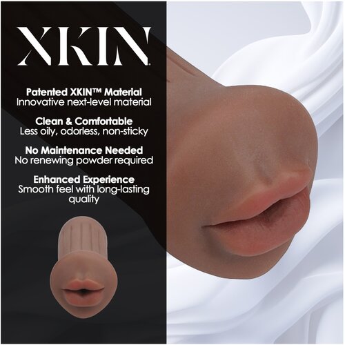 XKIN umetna vagina masturbator - S (temna naravna barva) Slike