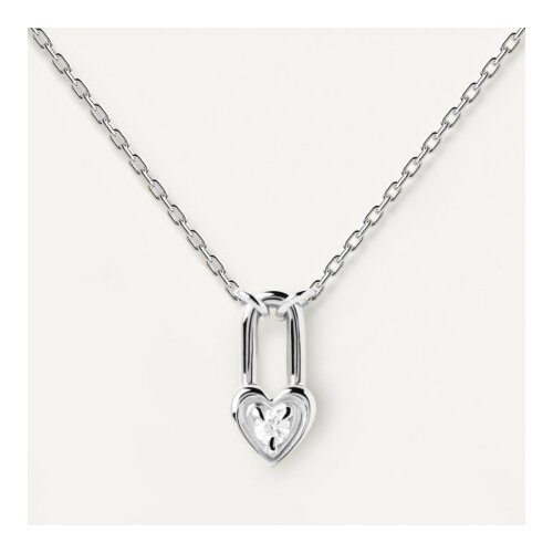 PD Paola heart padlock srebrna ogrlica ( co02-510-u ) Cene