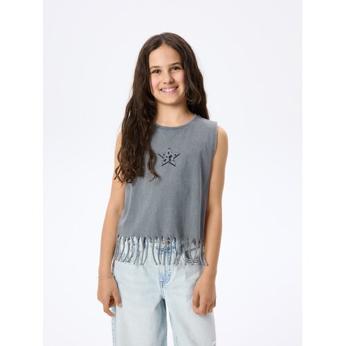Reserved Top s resama - tamnosivo Cijene