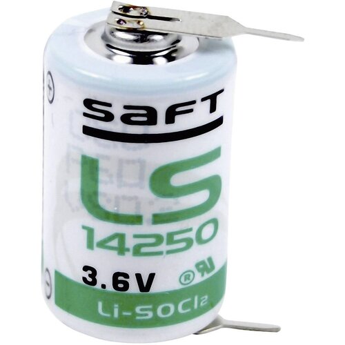 SAFT Posebna litijeva baterija 1/2 AA 2 x spajkalni zatič 3.6 V 1200 mAh 1/2 AA (&Oslash; x V) 15 mm x 25 mm, (20439812) Cene