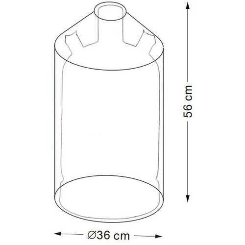 KINGSTONE Za&amp;scaron;titni poklopac (&amp;Oslash; x V: 36 x 56 cm, Crne boje, Poliester) Slike