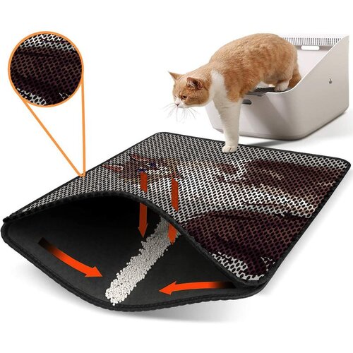 WALLXPERT Nrszn0092 multicolor cat litter mat Cene